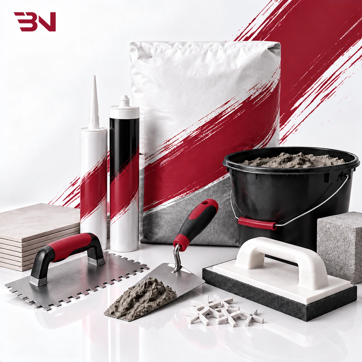 Mortars, adhesives and construction products
